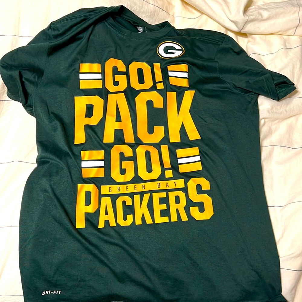 Go Pack Go dri fit tshirt